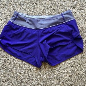 Lululemon Brief Lined Running Shorts